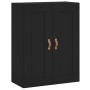 Aparador alto madera contrachapada negro 69,5x34x180 cm de vidaXL, Aparadores - Ref: Foro24-3199594, Precio: 158,99 €, Descue...