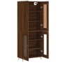 Tall oak brown plywood sideboard 69.5x34x180 cm by vidaXL, Sideboards - Ref: Foro24-3199600, Price: 148,41 €, Discount: %