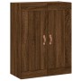 Aparador alto madera contrachapada marrón roble 69,5x34x180 cm de vidaXL, Aparadores - Ref: Foro24-3199664, Precio: 138,99 €,...