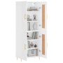 Tall white plywood sideboard 69.5x34x180 cm by vidaXL, Sideboards - Ref: Foro24-3199673, Price: 181,37 €, Discount: %