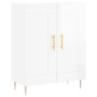 High glossy white plywood sideboard 69.5x34x180 cm by vidaXL, Sideboards - Ref: Foro24-3199675, Price: 151,04 €, Discount: %