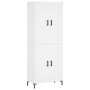 Aparador alto madera contrachapada blanco 69,5x34x180 cm de vidaXL, Aparadores - Ref: Foro24-3199681, Precio: 161,14 €, Descu...