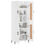 Aparador alto madera contrachapada blanco 69,5x34x180 cm de vidaXL, Aparadores - Ref: Foro24-3199681, Precio: 161,14 €, Descu...