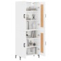 High glossy white plywood sideboard 69.5x34x180 cm by vidaXL, Sideboards - Ref: Foro24-3199683, Price: 154,99 €, Discount: %