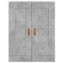 Aparador alto madera contrachapada gris hormigón 69,5x34x180 cm de vidaXL, Aparadores - Ref: Foro24-3199853, Precio: 143,26 €...