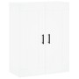 Aparador alto madera contrachapada blanco 69,5x34x180 cm de vidaXL, Aparadores - Ref: Foro24-3199881, Precio: 168,19 €, Descu...