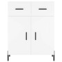 Tall white plywood sideboard 69.5x34x180 cm by vidaXL, Sideboards - Ref: Foro24-3199881, Price: 168,19 €, Discount: %