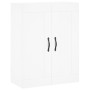 Aparador alto madera contrachapada blanco 69,5x34x180 cm de vidaXL, Aparadores - Ref: Foro24-3199905, Precio: 177,71 €, Descu...