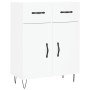 Tall white plywood sideboard 69.5x34x180 cm by vidaXL, Sideboards - Ref: Foro24-3199905, Price: 177,71 €, Discount: %