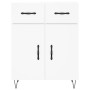 Tall white plywood sideboard 69.5x34x180 cm by vidaXL, Sideboards - Ref: Foro24-3199905, Price: 177,71 €, Discount: %