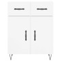 High glossy white plywood sideboard 69.5x34x180 cm by vidaXL, Sideboards - Ref: Foro24-3199907, Price: 165,82 €, Discount: %