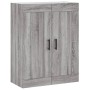 Aparador alto madera contrachapada gris sonoma 69,5x34x180 cm de vidaXL, Aparadores - Ref: Foro24-3199951, Precio: 177,99 €, ...