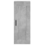 Aparador de madera contrachapada gris hormigón 34,5x34x180 cm de vidaXL, Aparadores - Ref: Foro24-3200141, Precio: 103,36 €, ...