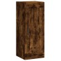 Aparador de madera contrachapada roble ahumado 34,5x34x180 cm de vidaXL, Aparadores - Ref: Foro24-3200142, Precio: 104,99 €, ...