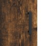 Aparador de madera contrachapada roble ahumado 34,5x34x180 cm de vidaXL, Aparadores - Ref: Foro24-3200142, Precio: 104,99 €, ...