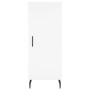 Tall white plywood sideboard 34.5x34x180 cm by vidaXL, Sideboards - Ref: Foro24-3200145, Price: 109,99 €, Discount: %