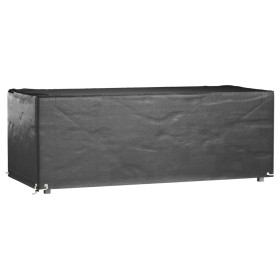 Funda para muebles de jardín 8 ojales rectangular 192x82x65 cm de vidaXL, Fundas para muebles de jardín - Ref: Foro24-319294,...