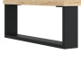 Aparador de madera contrachapada roble Sonoma 34,5x34x180 cm de vidaXL, Aparadores - Ref: Foro24-3200156, Precio: 110,84 €, D...