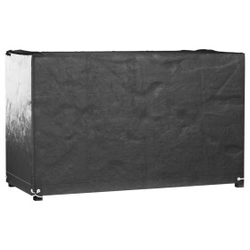 Funda para muebles de jardín 8 ojales rectangular 125x55x75 cm de vidaXL, Fundas para muebles de jardín - Ref: Foro24-319286,...