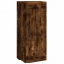 Aparador de madera contrachapada roble ahumado 34,5x34x180 cm de vidaXL, Aparadores - Ref: Foro24-3200158, Precio: 107,07 €, ...