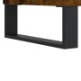 Aparador de madera contrachapada roble ahumado 34,5x34x180 cm de vidaXL, Aparadores - Ref: Foro24-3200158, Precio: 107,07 €, ...