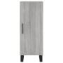 Tall gray Sonoma plywood sideboard 34.5x34x180 cm by vidaXL, Sideboards - Ref: Foro24-3200159, Price: 116,41 €, Discount: %