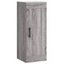 Tall gray Sonoma plywood sideboard 34.5x34x180 cm by vidaXL, Sideboards - Ref: Foro24-3200159, Price: 116,41 €, Discount: %