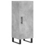 Aparador de madera contrachapada gris hormigón 34,5x34x180 cm de vidaXL, Aparadores - Ref: Foro24-3200157, Precio: 112,84 €, ...