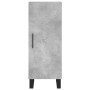 Aparador de madera contrachapada gris hormigón 34,5x34x180 cm de vidaXL, Aparadores - Ref: Foro24-3200157, Precio: 112,84 €, ...