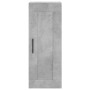 Aparador de madera contrachapada gris hormigón 34,5x34x180 cm de vidaXL, Aparadores - Ref: Foro24-3200157, Precio: 112,84 €, ...