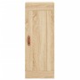 Aparador de madera contrachapada roble Sonoma 34,5x34x180 cm de vidaXL, Aparadores - Ref: Foro24-3200172, Precio: 104,21 €, D...