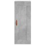 Aparador de madera contrachapada gris hormigón 34,5x34x180 cm de vidaXL, Aparadores - Ref: Foro24-3200173, Precio: 105,99 €, ...