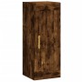 Aparador de madera contrachapada roble ahumado 34,5x34x180 cm de vidaXL, Aparadores - Ref: Foro24-3200190, Precio: 107,84 €, ...