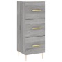 Aparador alto madera contrachapada gris Sonoma 34,5x34x180 cm de vidaXL, Aparadores - Ref: Foro24-3200191, Precio: 111,24 €, ...