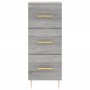 Aparador alto madera contrachapada gris Sonoma 34,5x34x180 cm de vidaXL, Aparadores - Ref: Foro24-3200191, Precio: 111,24 €, ...