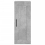 Aparador de madera contrachapada gris hormigón 34,5x34x180 cm de vidaXL, Aparadores - Ref: Foro24-3200221, Precio: 129,95 €, ...