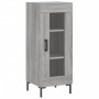 Aparador alto madera contrachapada gris Sonoma 34,5x34x180 cm de vidaXL, Aparadores - Ref: Foro24-3200391, Precio: 101,99 €, ...