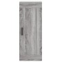 Aparador alto madera contrachapada gris Sonoma 34,5x34x180 cm de vidaXL, Aparadores - Ref: Foro24-3200391, Precio: 101,99 €, ...