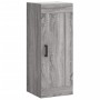 Aparador alto madera contrachapada gris Sonoma 34,5x34x180 cm de vidaXL, Aparadores - Ref: Foro24-3200391, Precio: 101,99 €, ...