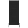 Aparador de madera contrachapada negro 34,5x34x180 cm de vidaXL, Aparadores - Ref: Foro24-3200394, Precio: 104,89 €, Descuent...