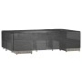 Funda para muebles jardín 12 ojales rectangular 315x180x75 cm de vidaXL, Fundas para muebles de jardín - Ref: Foro24-319310, ...