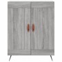 High sideboard sonoma gray plywood 69.5x34x180 cm by vidaXL, Sideboards - Ref: Foro24-3199663, Price: 140,29 €, Discount: %