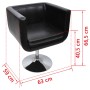 Bar stool 2 units black artificial leather by vidaXL, Armchairs - Ref: Foro24-160440, Price: 351,49 €, Discount: %