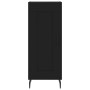 Aparador de madera contrachapada negro 34,5x34x180 cm de vidaXL, Aparadores - Ref: Foro24-3200466, Precio: 102,29 €, Descuent...