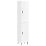 High glossy white plywood sideboard 34.5x34x180 cm by vidaXL, Sideboards - Ref: Foro24-3200467, Price: 108,34 €, Discount: %