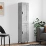 Gray concrete plywood sideboard 34.5x34x180 cm by vidaXL, Sideboards - Ref: Foro24-3200469, Price: 98,80 €, Discount: %