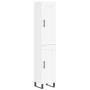 Tall white plywood sideboard 34.5x34x180 cm by vidaXL, Sideboards - Ref: Foro24-3200473, Price: 101,99 €, Discount: %