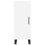 Tall white plywood sideboard 34.5x34x180 cm by vidaXL, Sideboards - Ref: Foro24-3200473, Price: 101,99 €, Discount: %