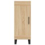 Sonoma oak plywood sideboard 34.5x34x180 cm by vidaXL, Sideboards - Ref: Foro24-3200476, Price: 100,99 €, Discount: %