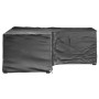 Funda para muebles de jardín forma de L 16 ojales 215x215x70 cm de vidaXL, Fundas para muebles de jardín - Ref: Foro24-319315...